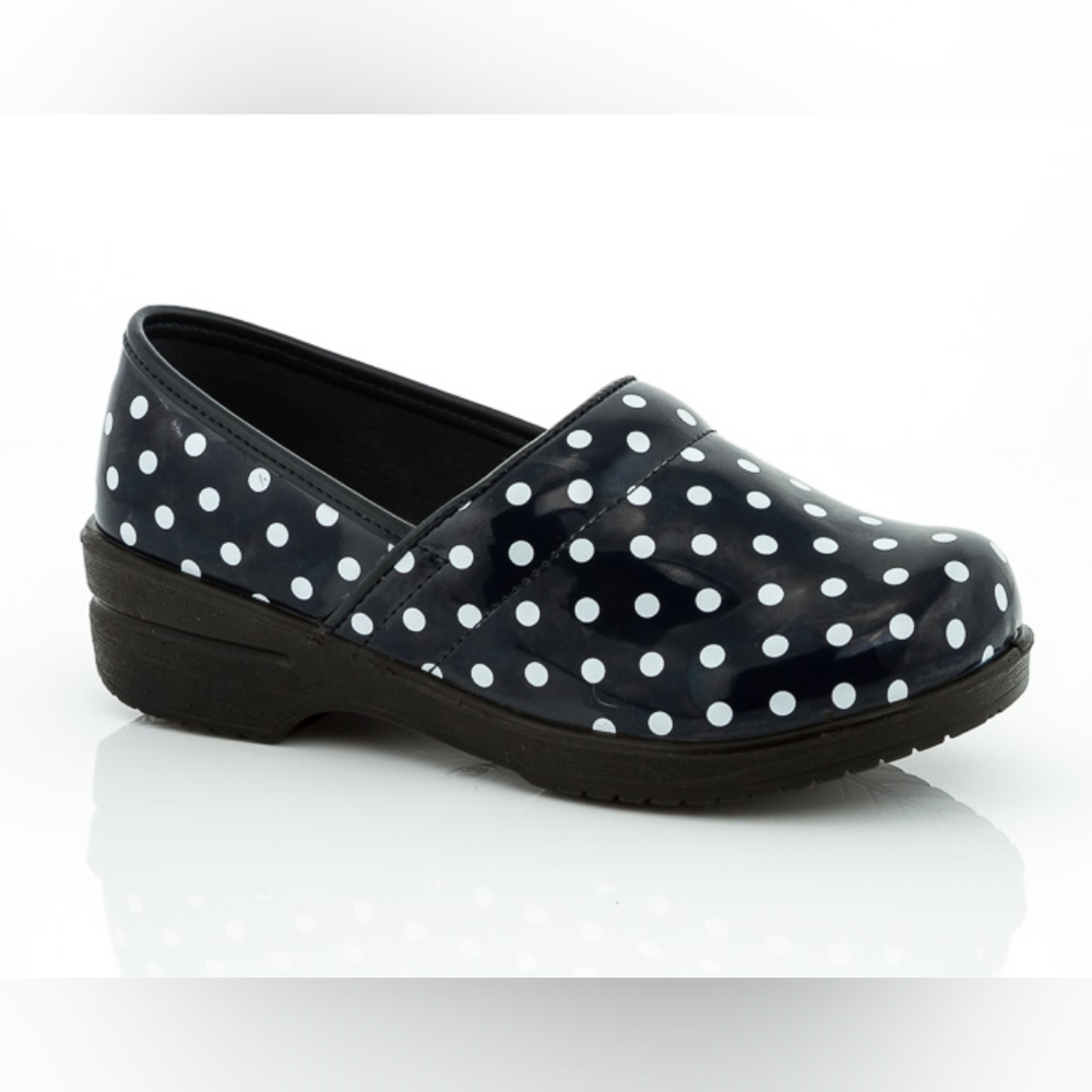 Coco Girls Polka Dot Clogs Sz 1.5 Big Girls